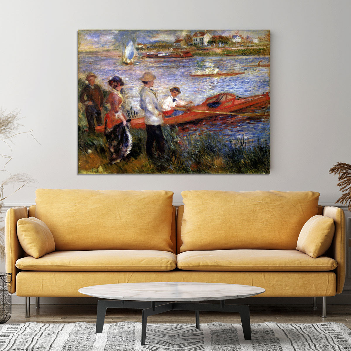 Rowers from Chatou by Renoir Canvas Print or Poster - Canvas Art Rocks - 4