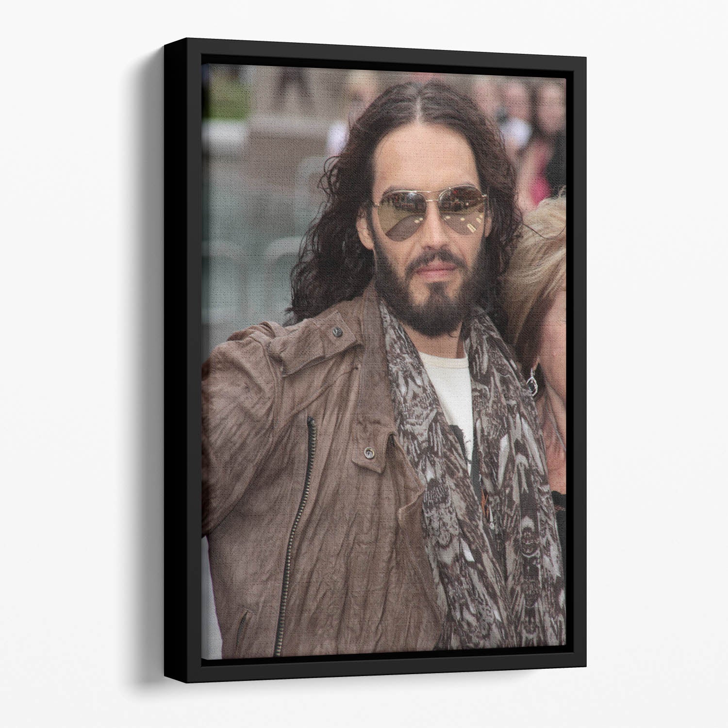Russell Brand Floating Framed Canvas