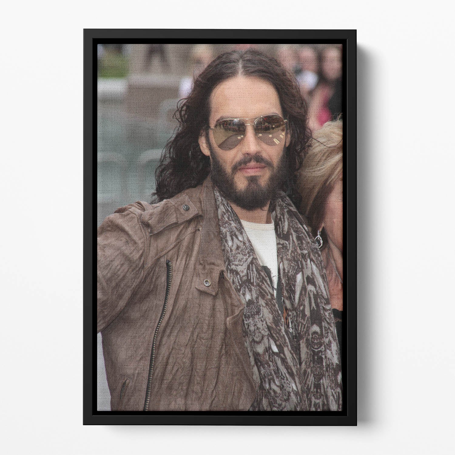 Russell Brand Floating Framed Canvas