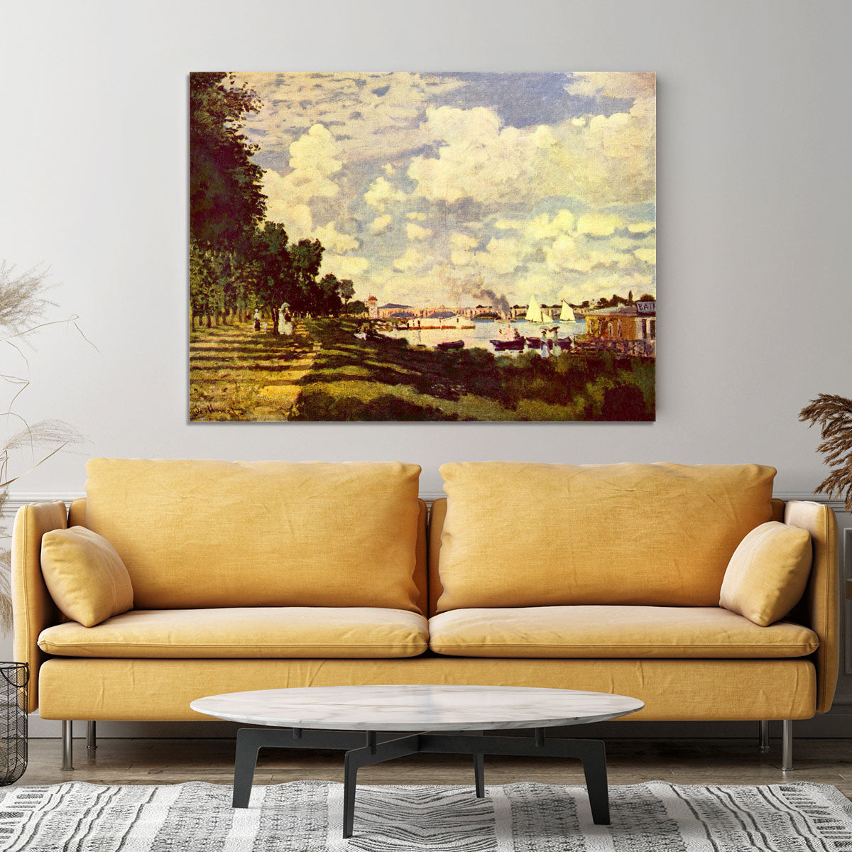 Sailing at Argenteuil by Monet Canvas Print or Poster - Canvas Art Rocks - 4