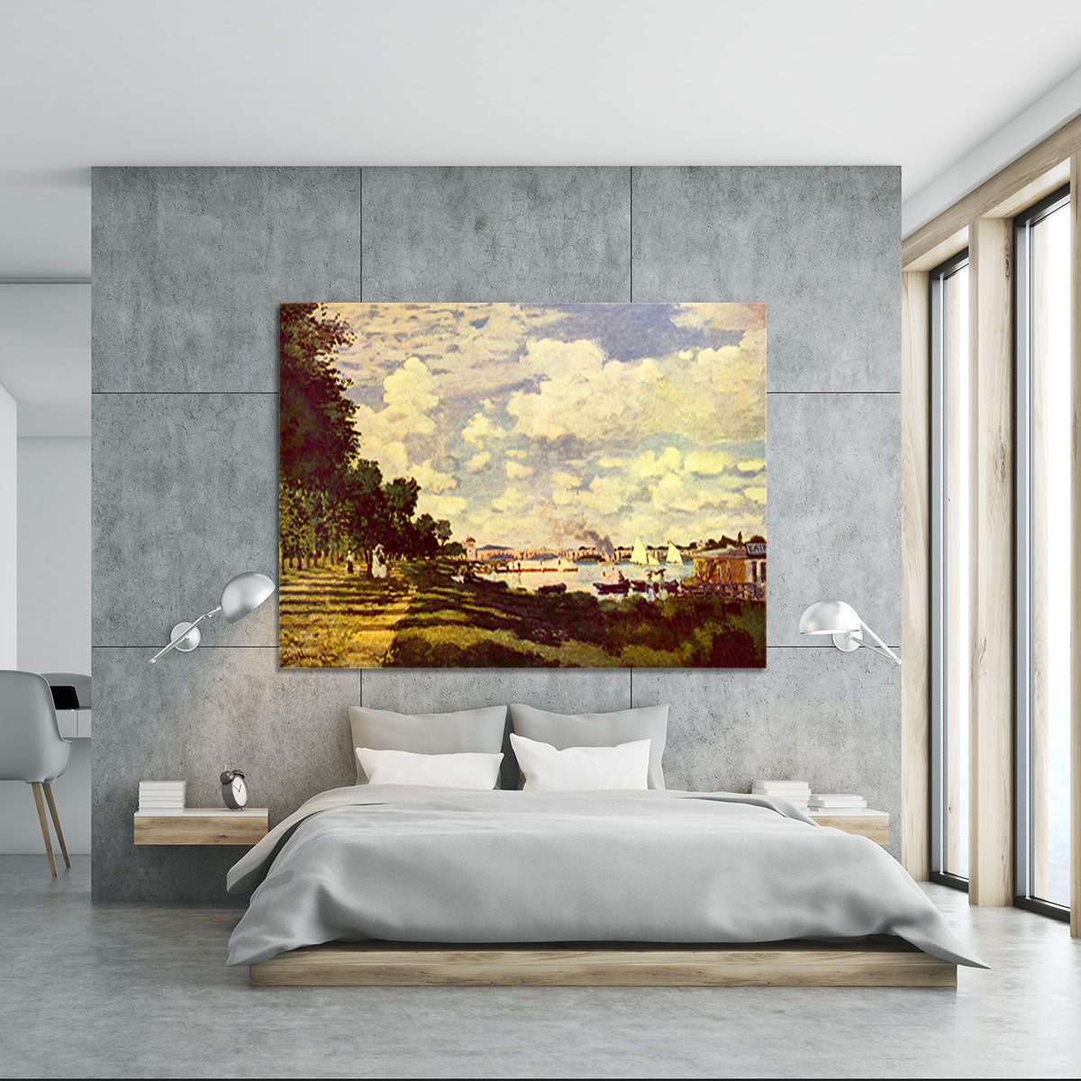 Sailing at Argenteuil by Monet Canvas Print or Poster - Canvas Art Rocks - 5