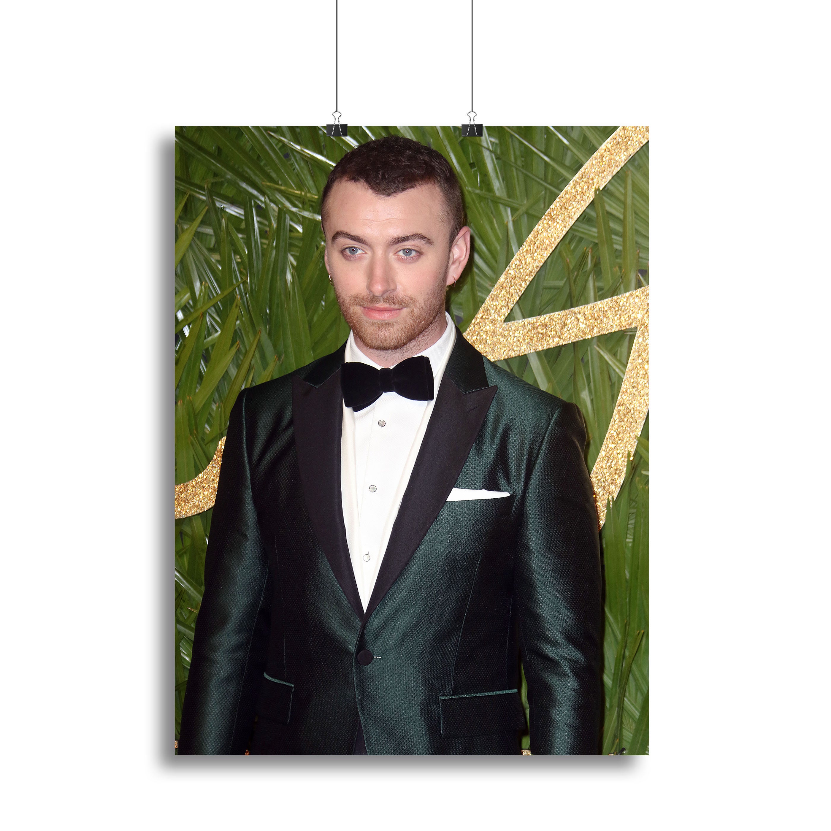 Sam Smith in a tux Canvas Print or Poster - Canvas Art Rocks - 2