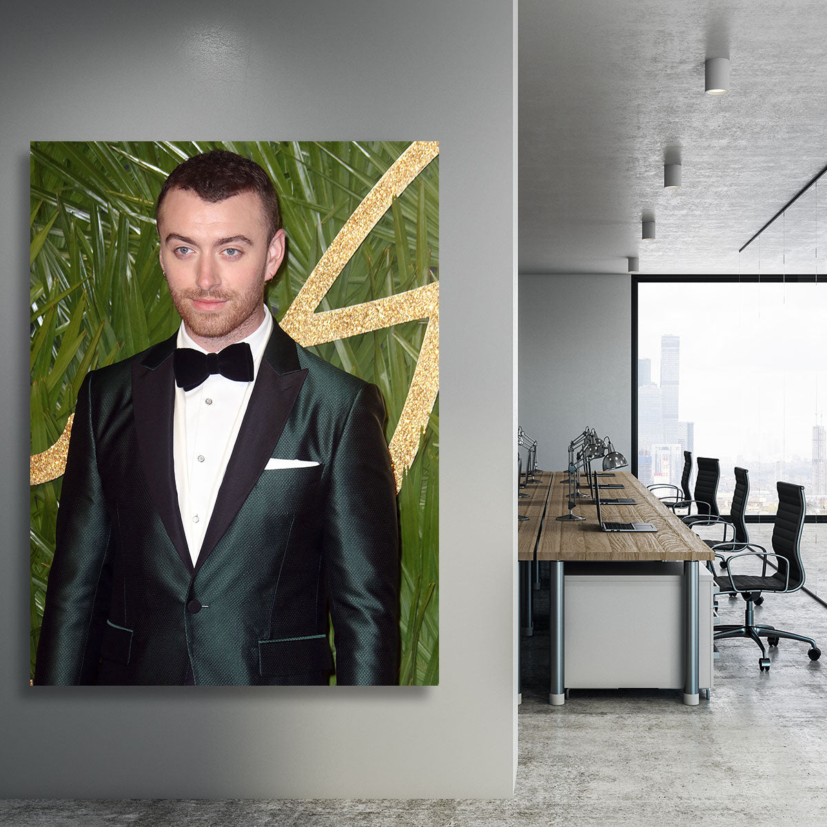 Sam Smith in a tux Canvas Print or Poster - Canvas Art Rocks - 3