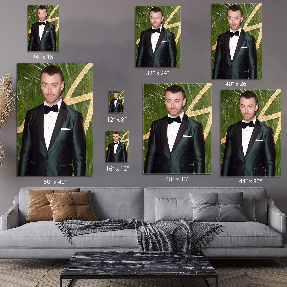 Sam Smith in a tux Canvas Print or Poster - Canvas Art Rocks - 7
