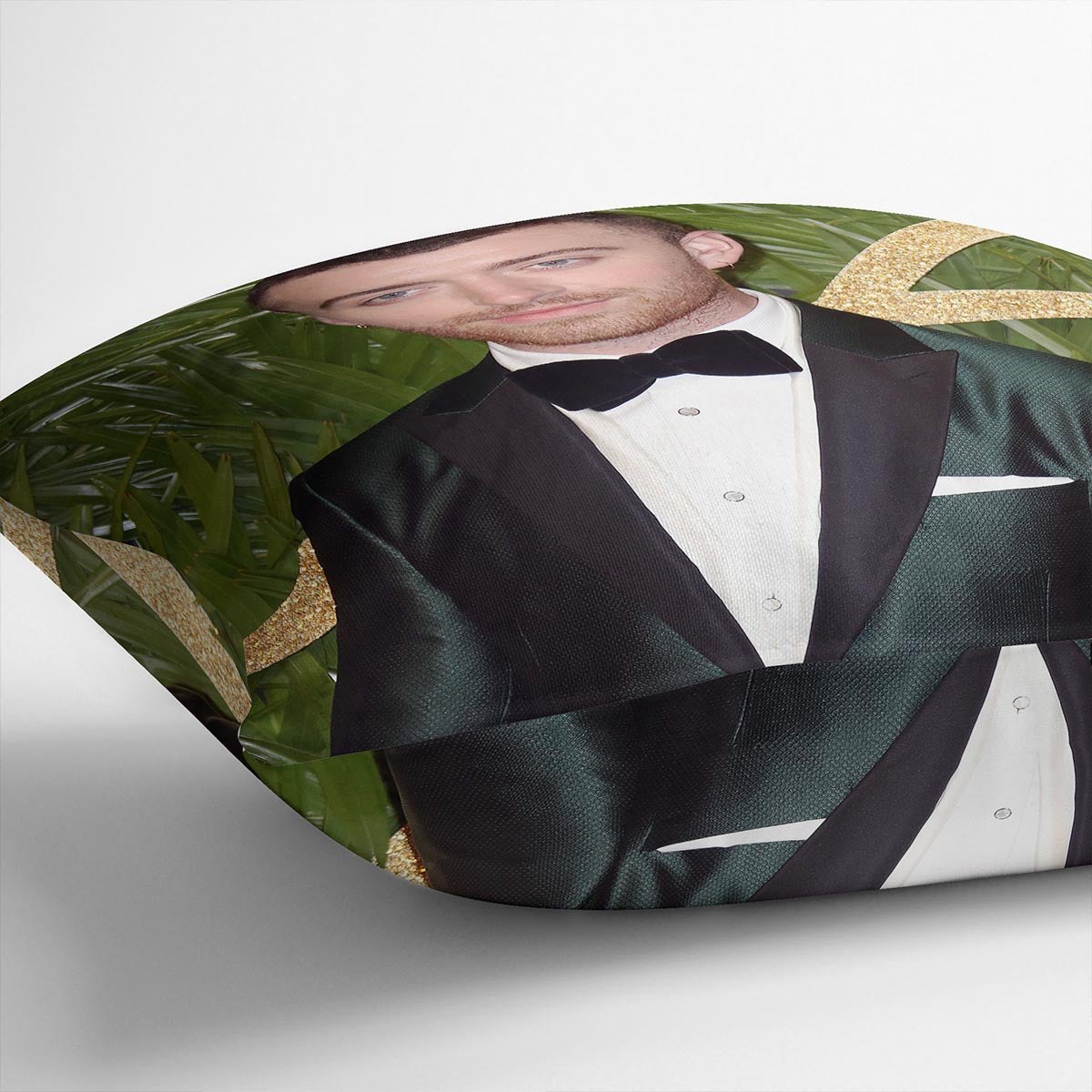 Sam Smith in a tux Cushion