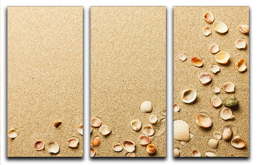 Sand 3 Split Panel Canvas Print - Canvas Art Rocks - 1