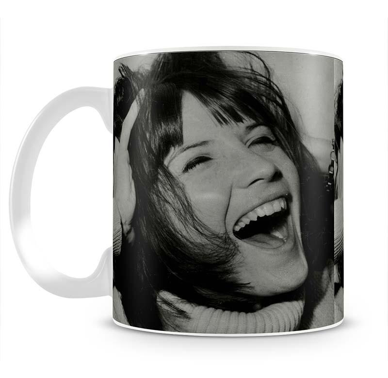 Sandie Shaw laughing Mug - Canvas Art Rocks - 2