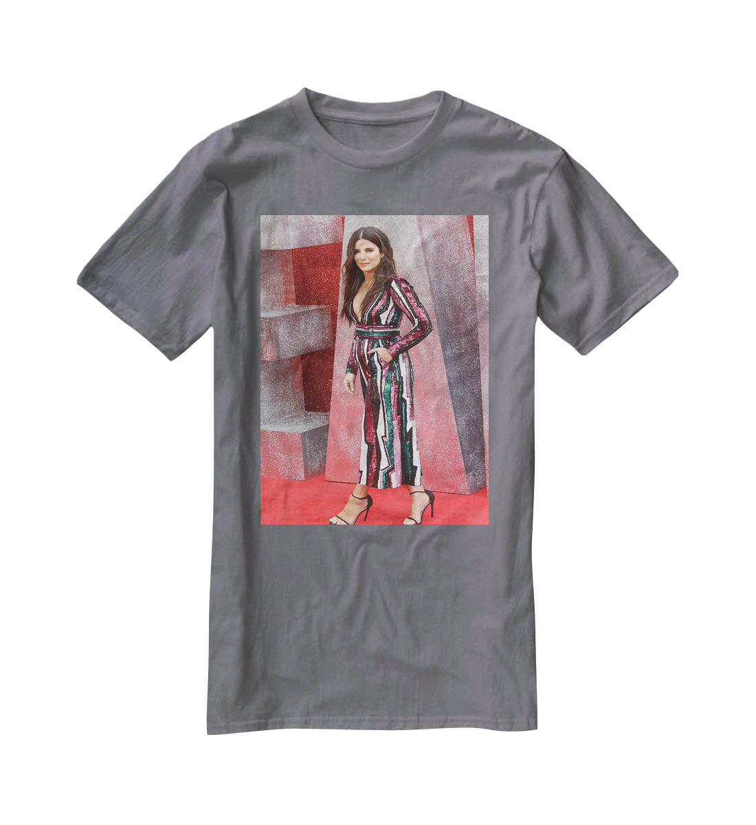 Sandra Bullock T-Shirt - Canvas Art Rocks - 3