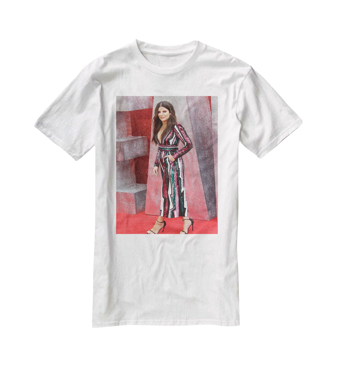 Sandra Bullock T-Shirt - Canvas Art Rocks - 5