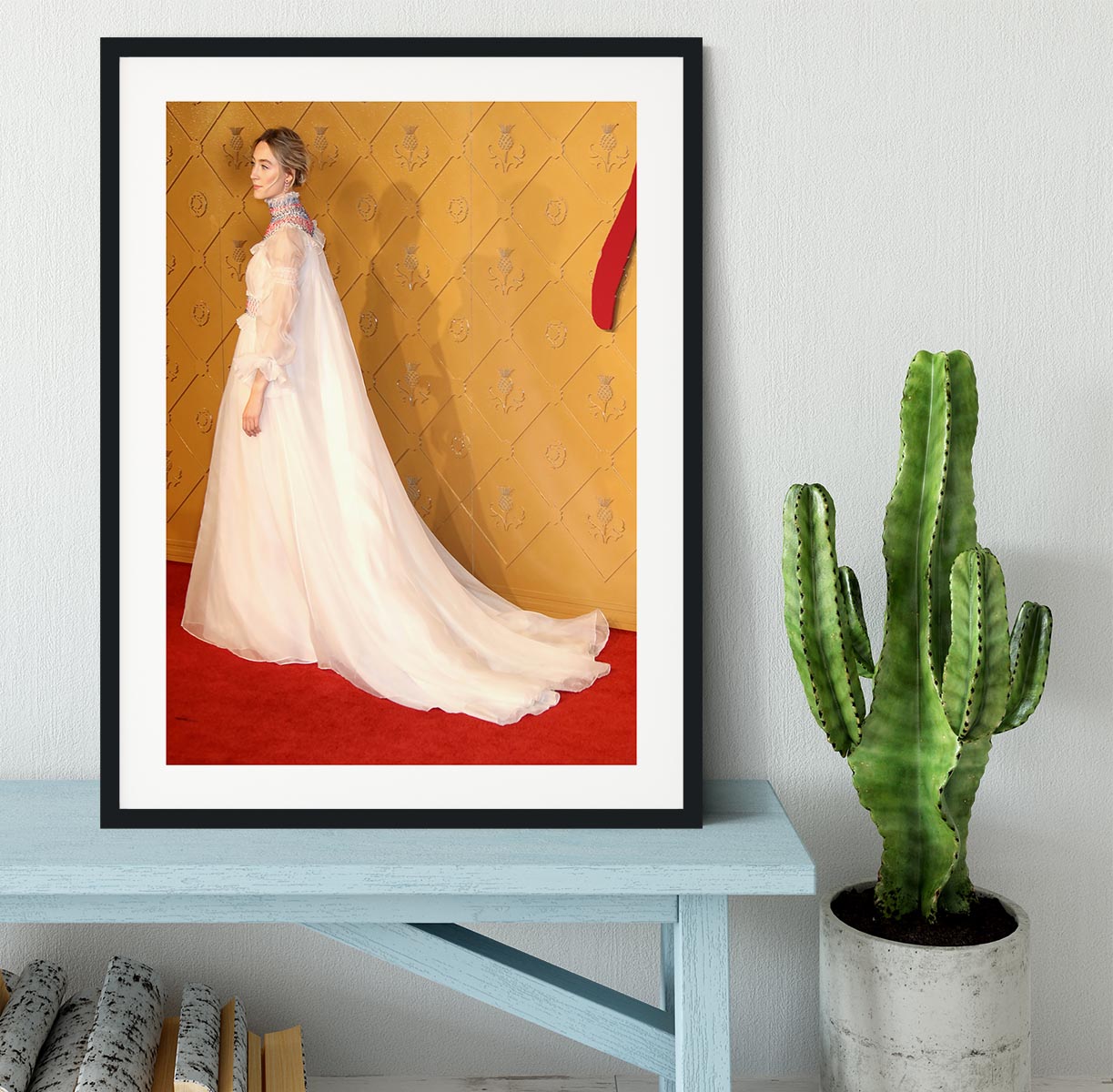 Saoirse Ronan Framed Print - Canvas Art Rocks - 1