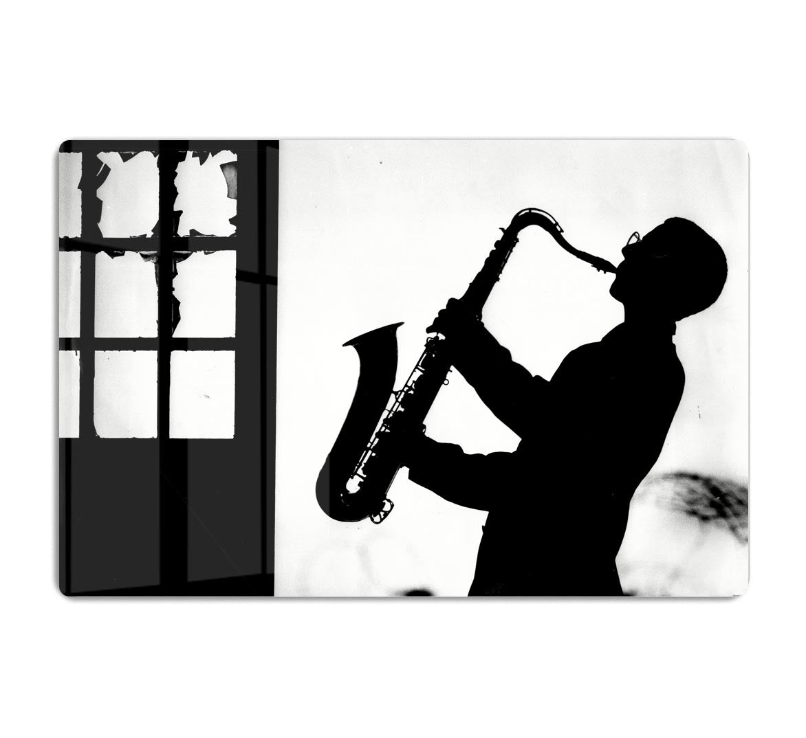 Saxophone player HD Metal Print - Canvas Art Rocks - 1