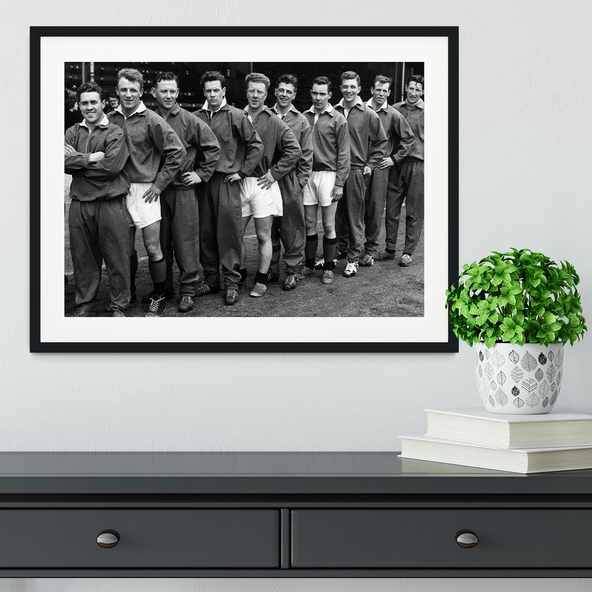 Scotland Football Team 1959 Framed Print - Canvas Art Rocks - 1
