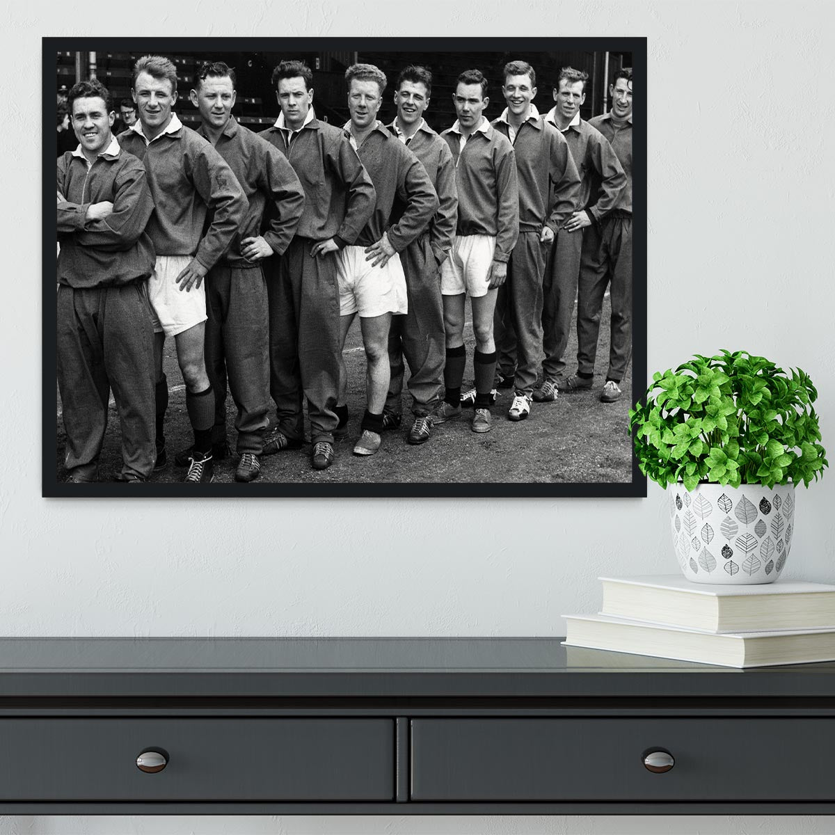 Scotland Football Team 1959 Framed Print - Canvas Art Rocks - 2