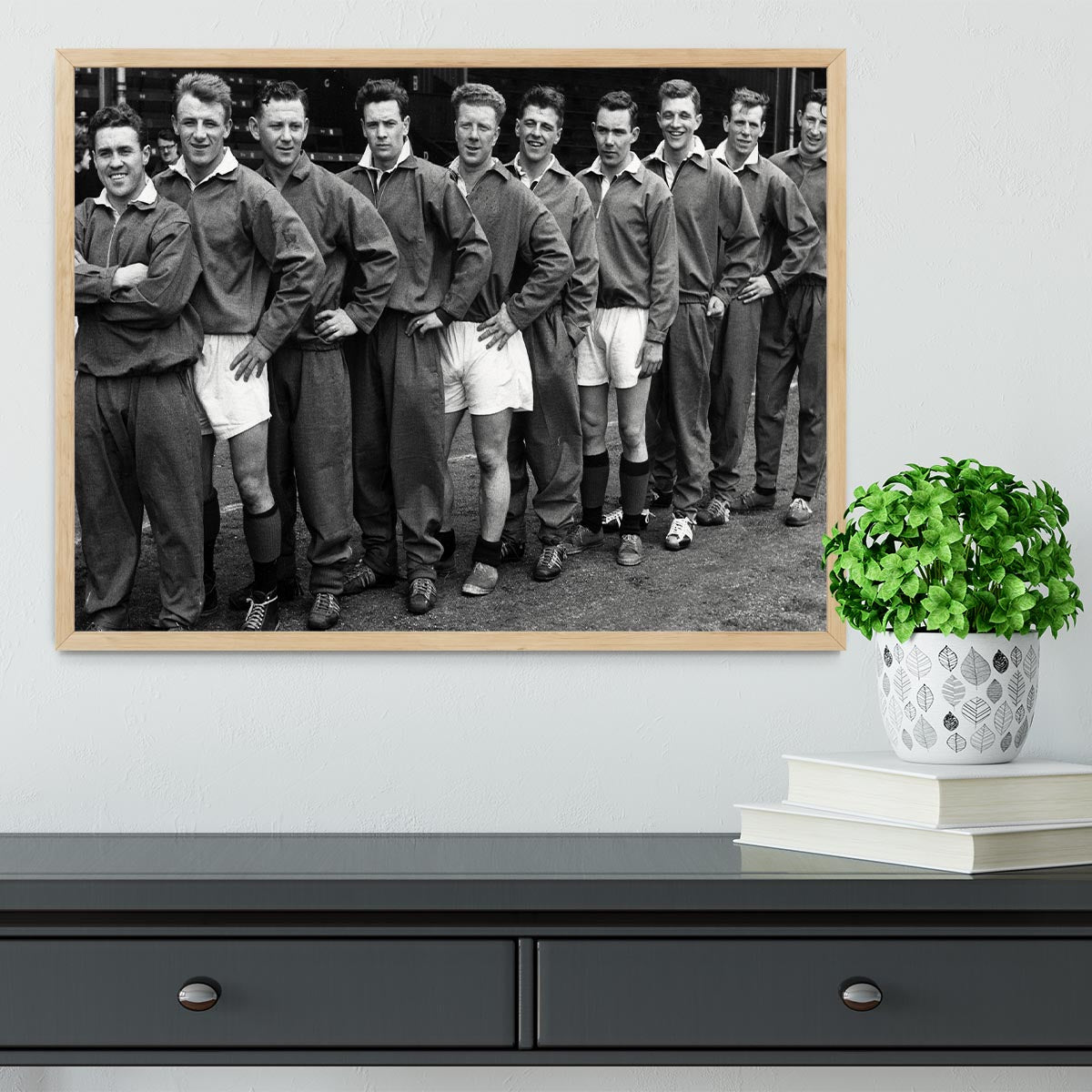 Scotland Football Team 1959 Framed Print - Canvas Art Rocks - 4