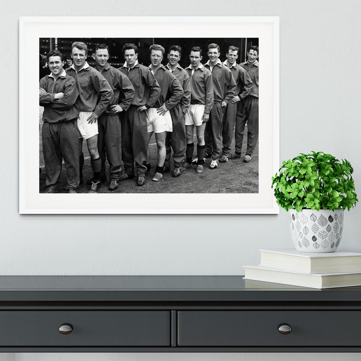 Scotland Football Team 1959 Framed Print - Canvas Art Rocks - 5