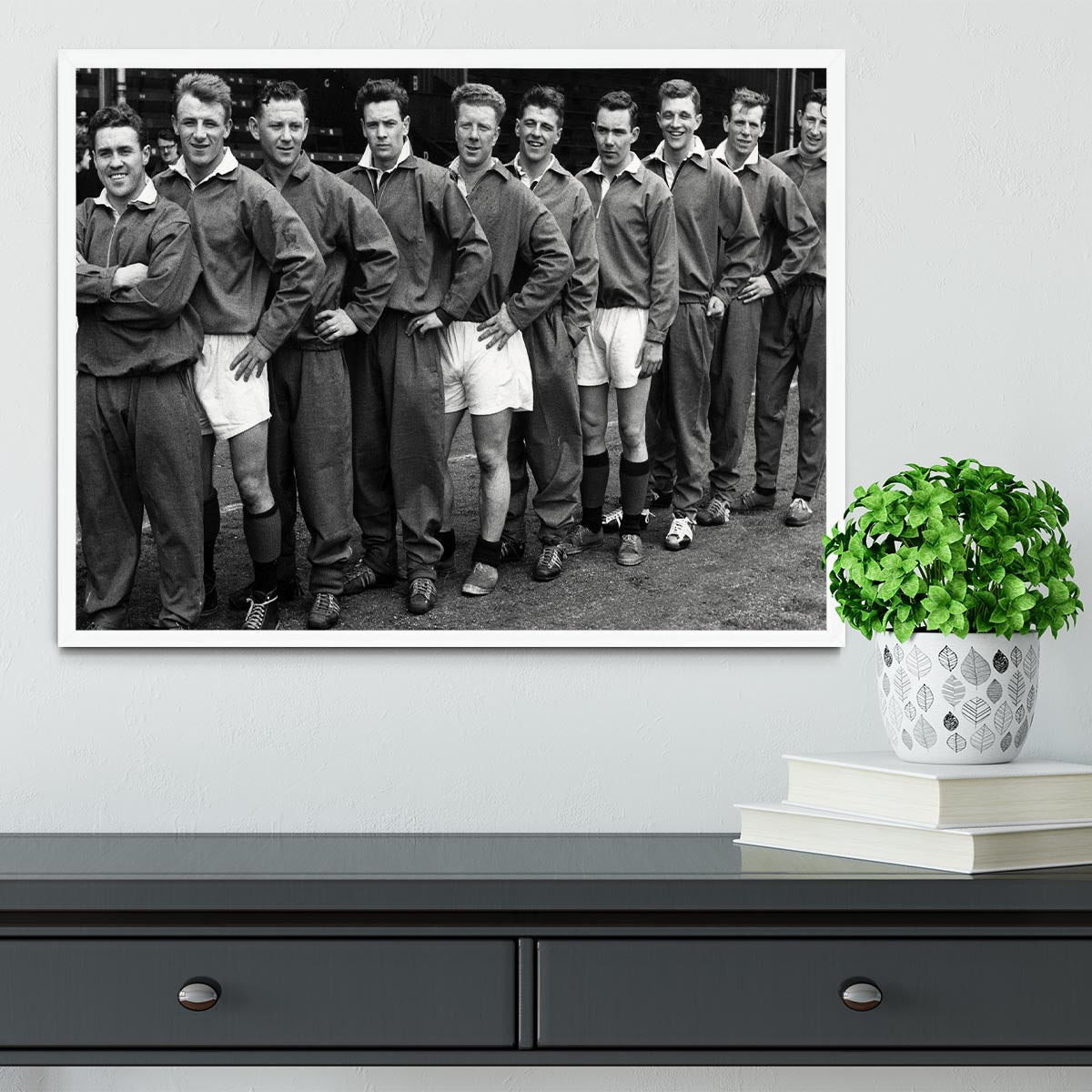 Scotland Football Team 1959 Framed Print - Canvas Art Rocks -6