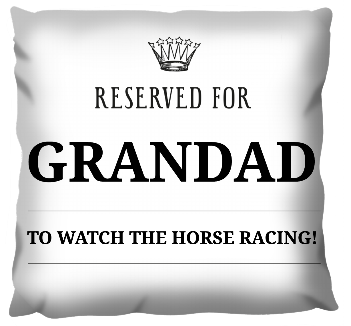 Reserved For Personalised Cushion - GRANDAD