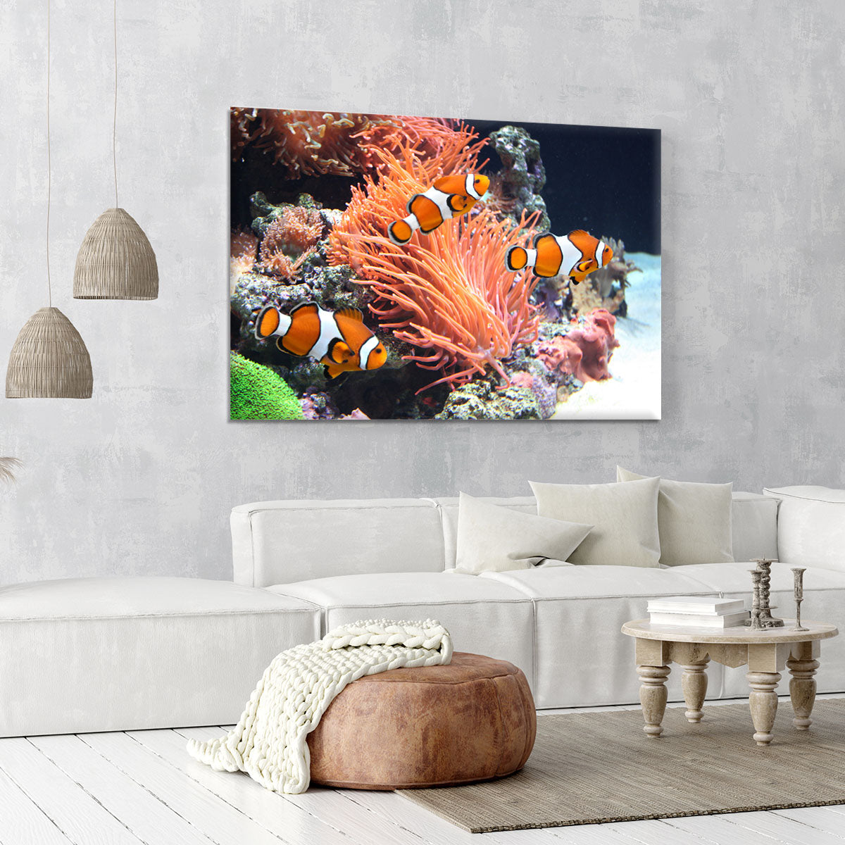 Sea anemone Canvas Print or Poster - Canvas Art Rocks - 6