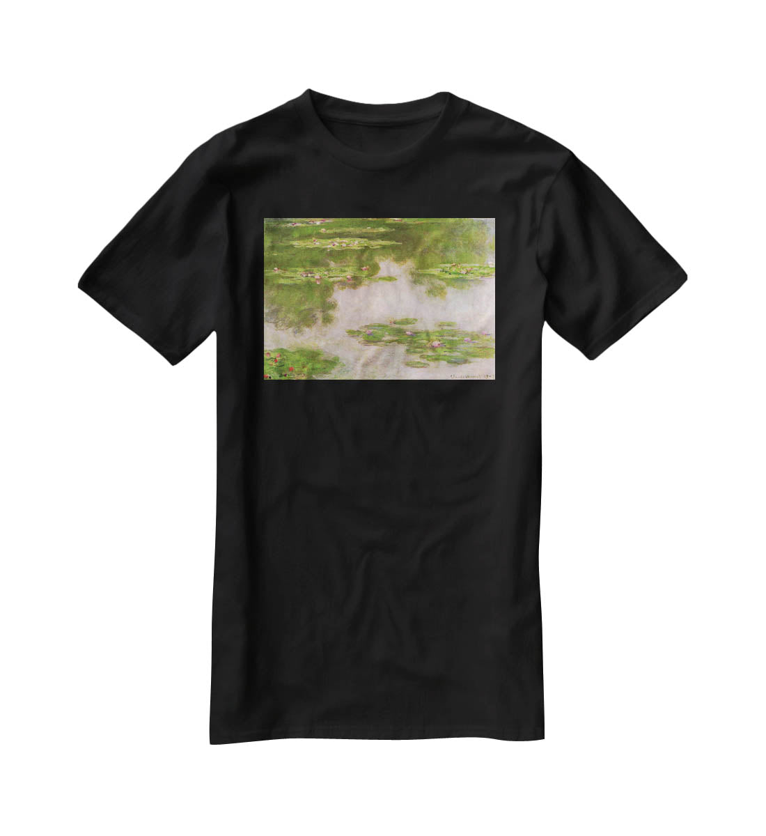 Sea roses 2 by Monet T-Shirt - Canvas Art Rocks - 1