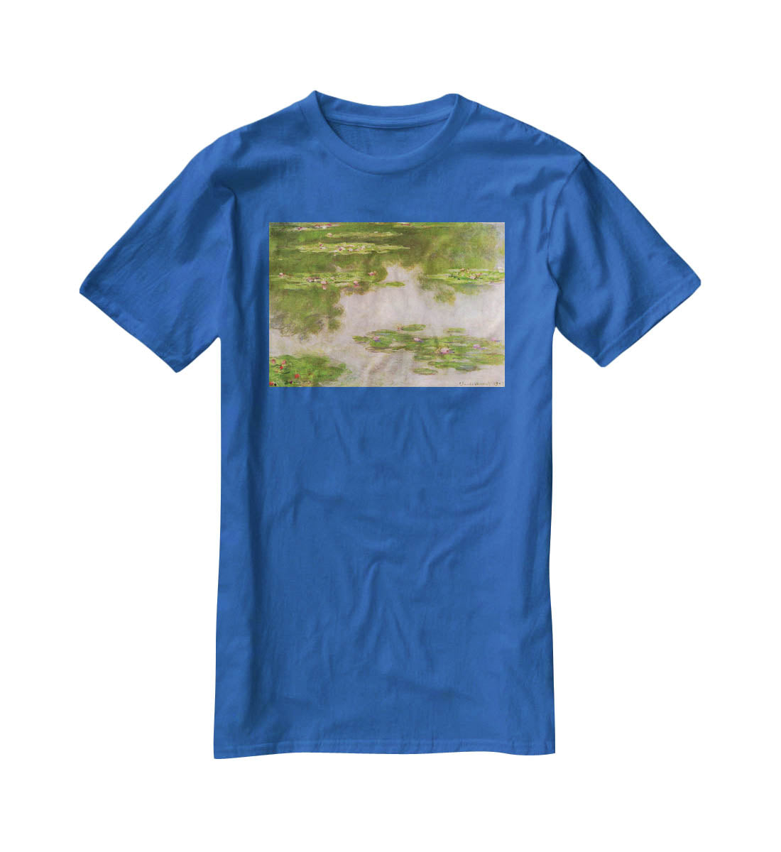 Sea roses 2 by Monet T-Shirt - Canvas Art Rocks - 2