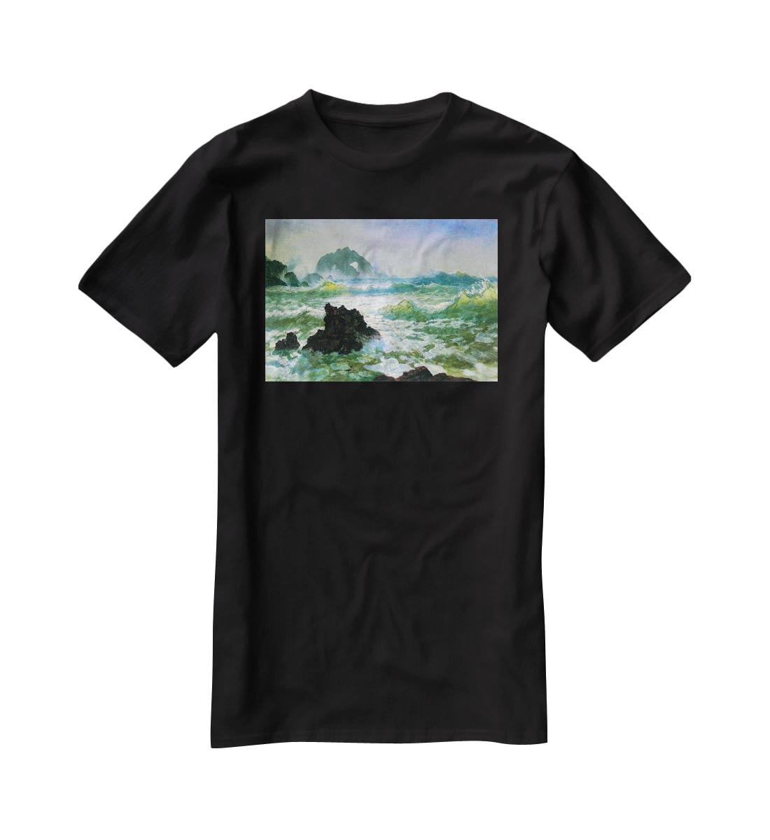 Seal Rock 2 by Bierstadt T-Shirt - Canvas Art Rocks - 1