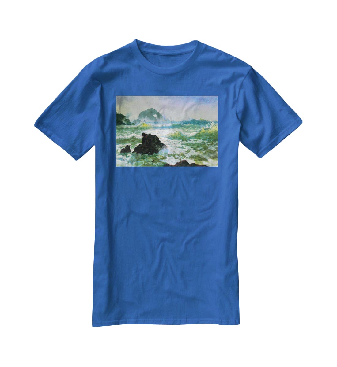 Seal Rock 2 by Bierstadt T-Shirt - Canvas Art Rocks - 2