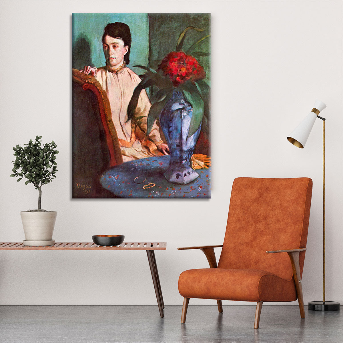 Seated woman by Degas Canvas Print or Poster - Canvas Art Rocks - 6