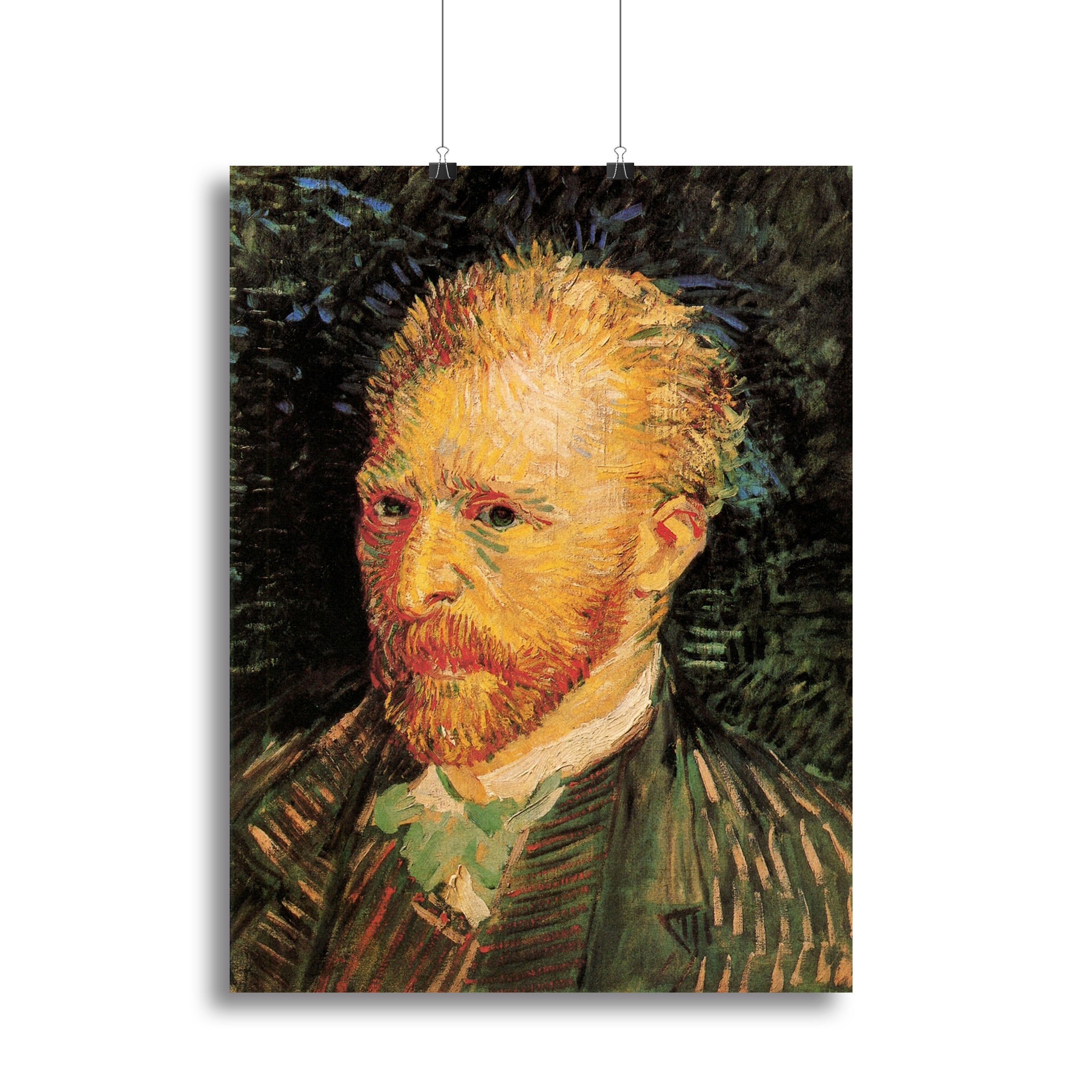Self-Portrait 10 by Van Gogh Canvas Print or Poster - Canvas Art Rocks - 2