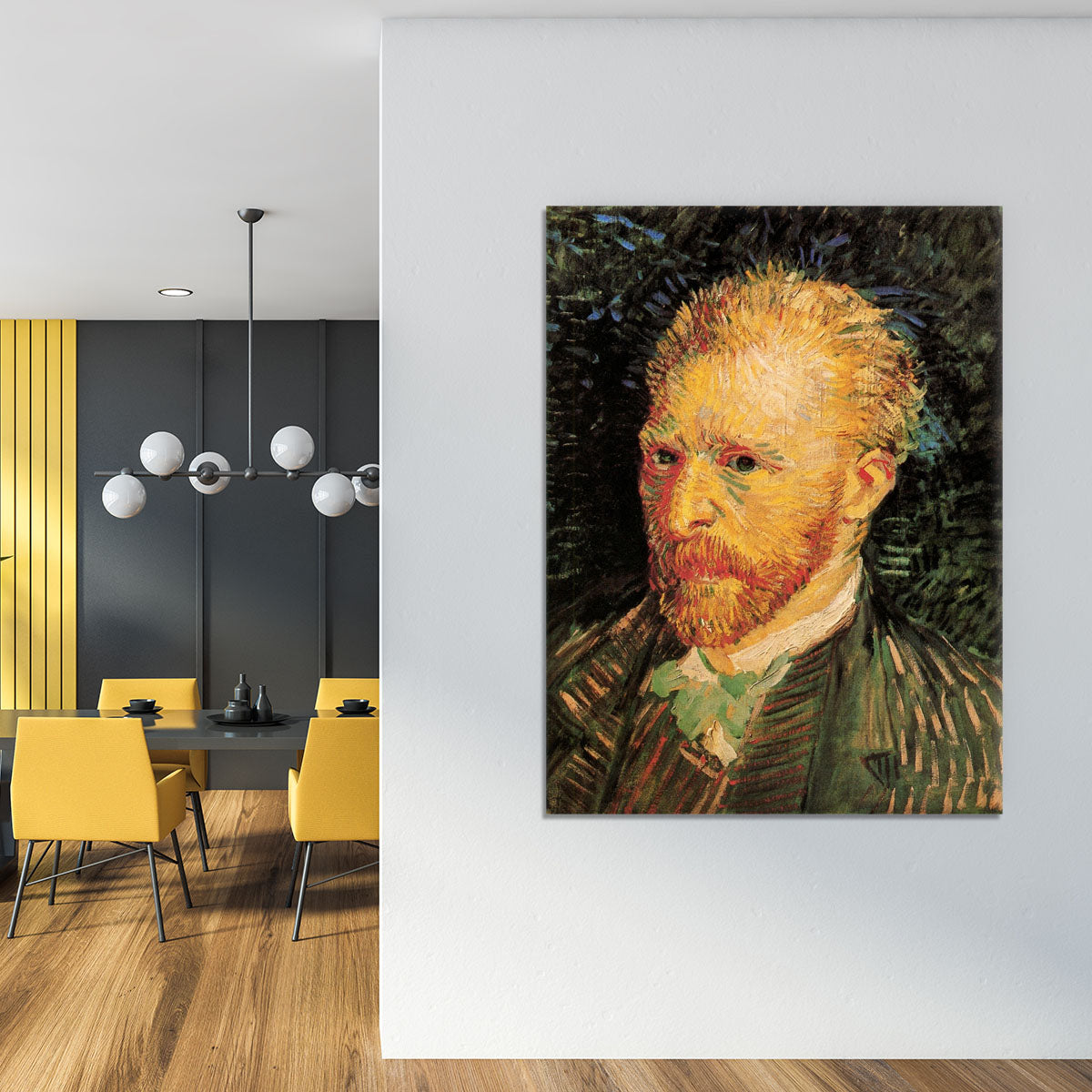 Self-Portrait 10 by Van Gogh Canvas Print or Poster - Canvas Art Rocks - 4