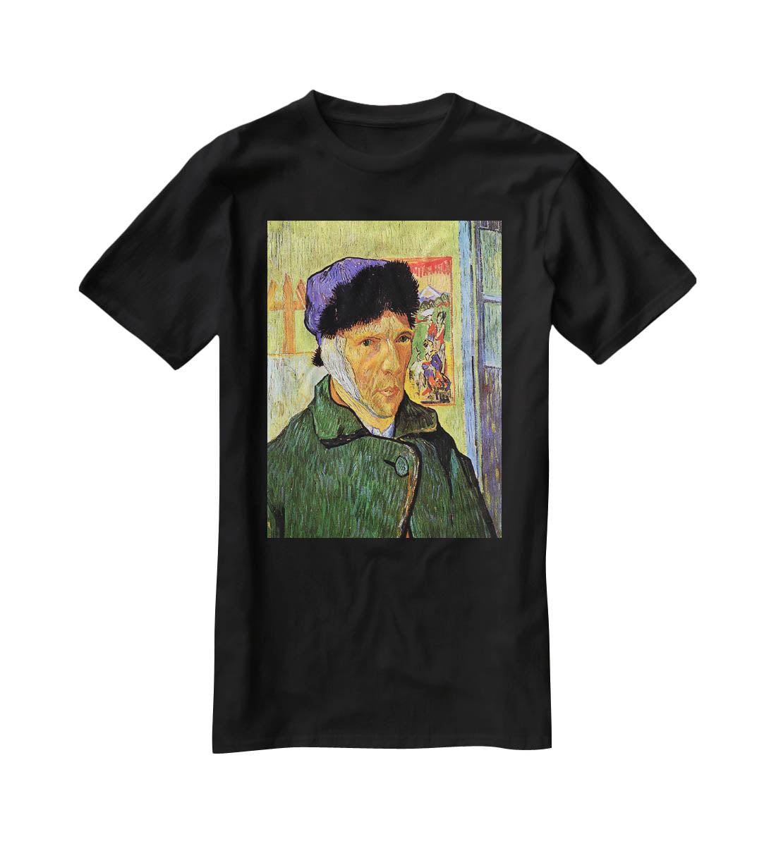 Self-Portrait 11 by Van Gogh T-Shirt - Canvas Art Rocks - 1