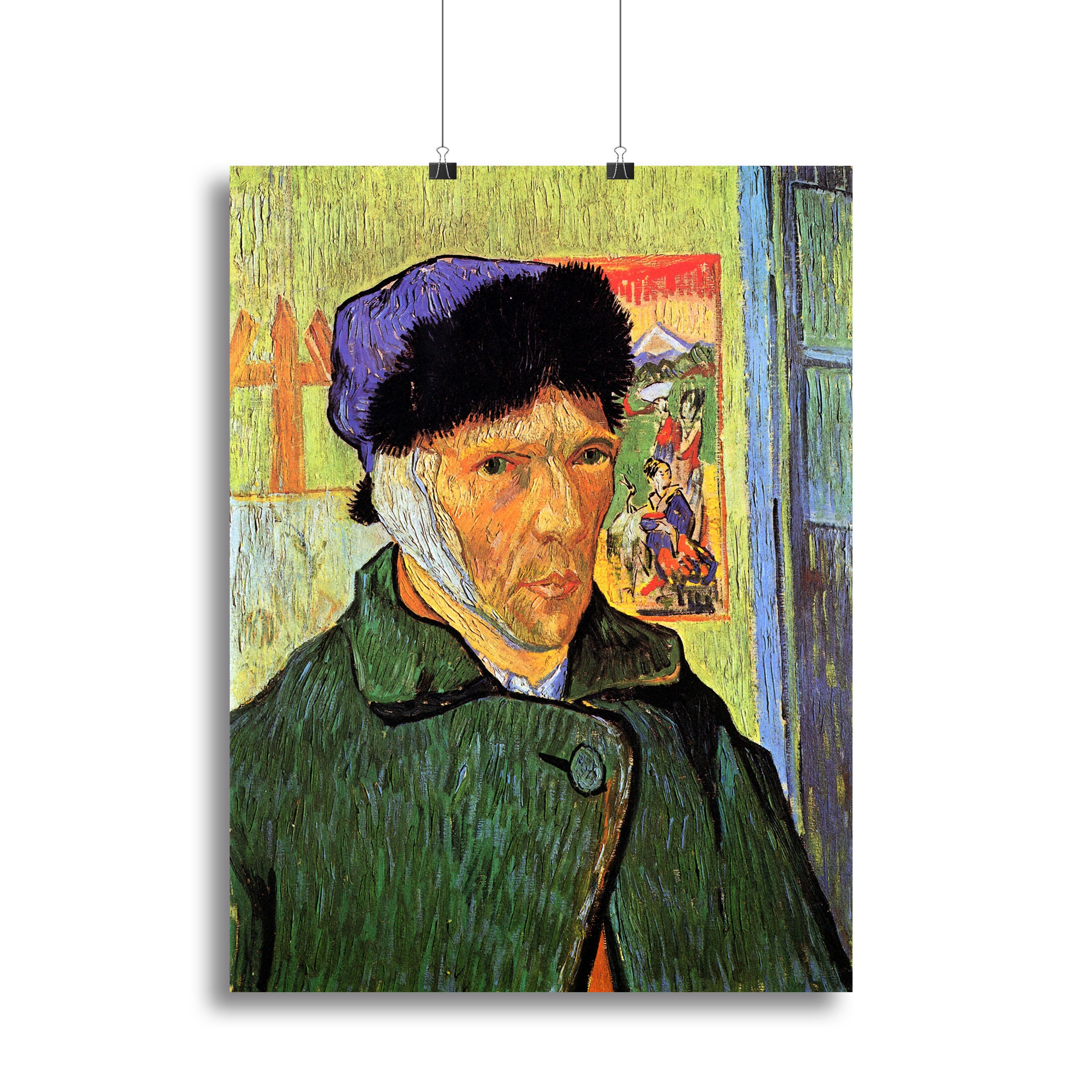 Self-Portrait 11 by Van Gogh Canvas Print or Poster - Canvas Art Rocks - 2