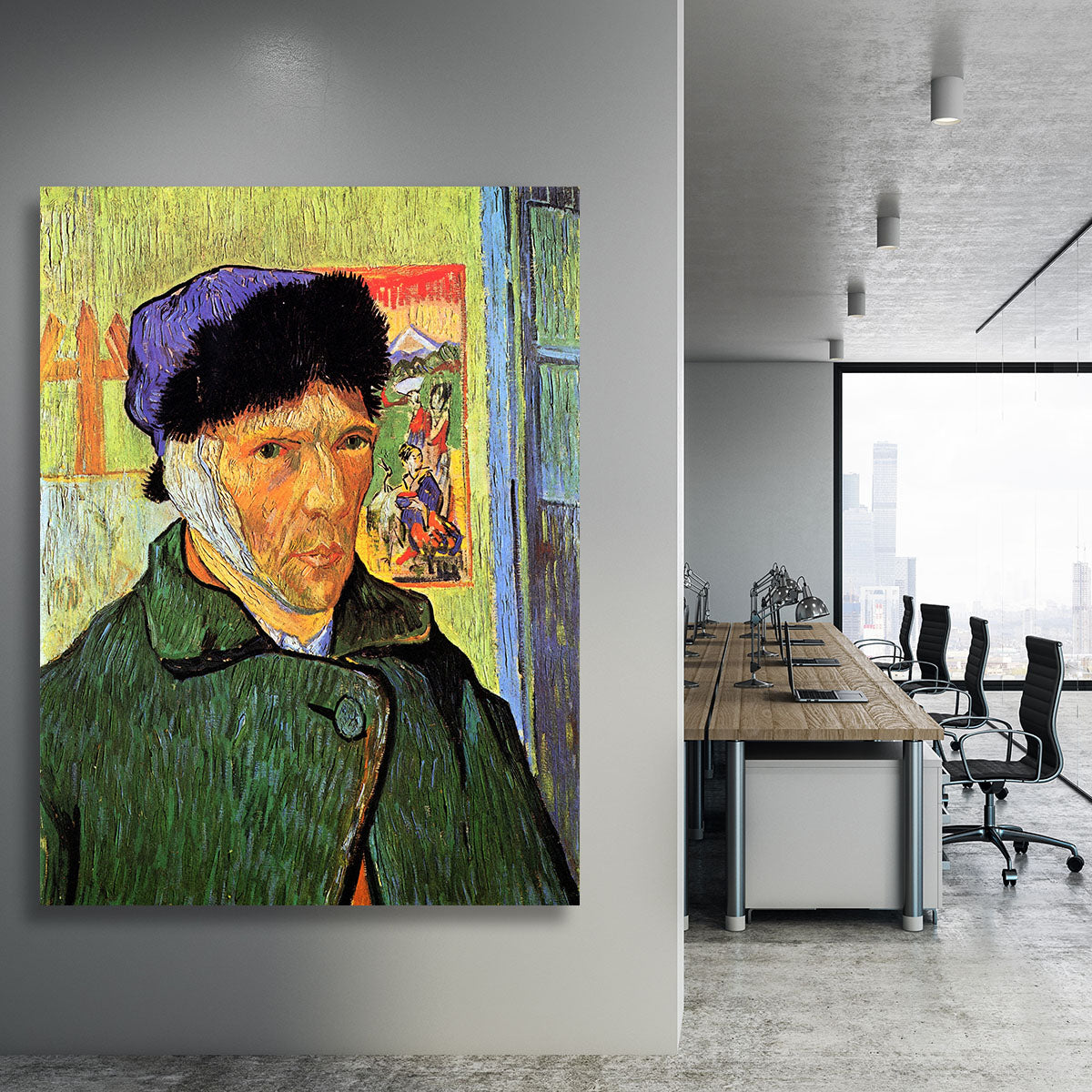Self-Portrait 11 by Van Gogh Canvas Print or Poster - Canvas Art Rocks - 3