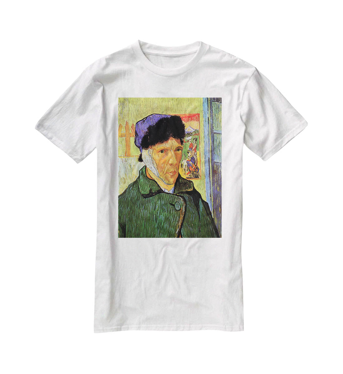 Self-Portrait 11 by Van Gogh T-Shirt - Canvas Art Rocks - 5