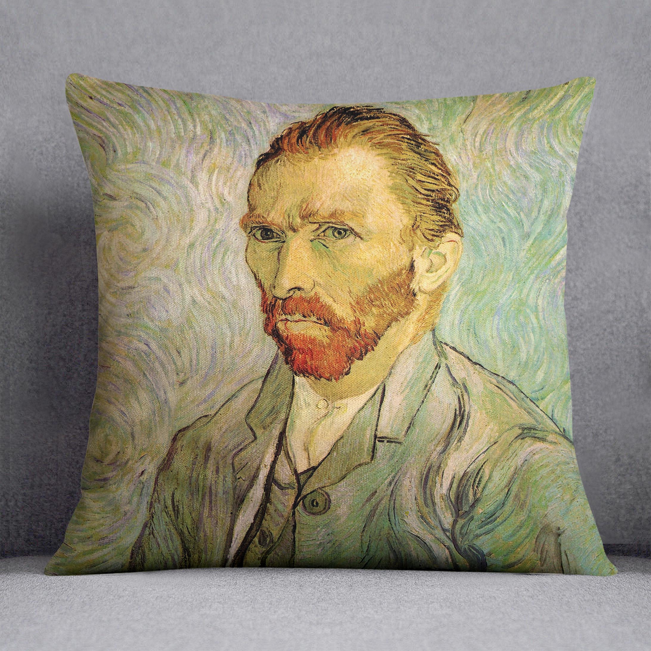Self-Portrait 2 by Van Gogh Cushion
