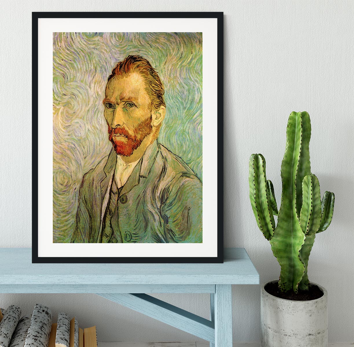 Self-Portrait 2 by Van Gogh Framed Print - Canvas Art Rocks - 1