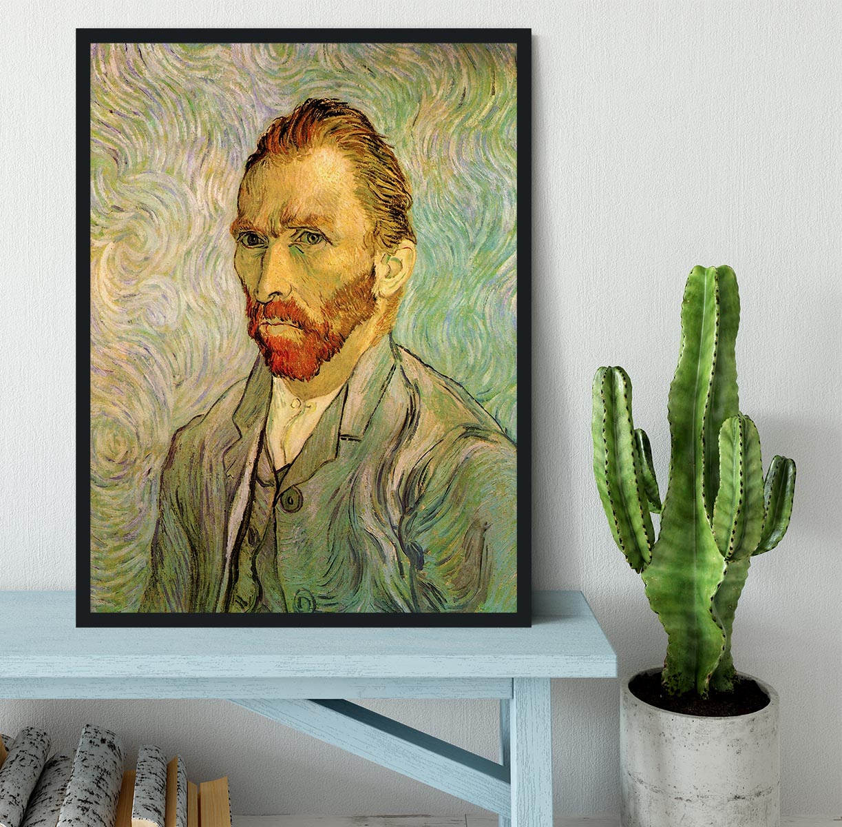 Self-Portrait 2 by Van Gogh Framed Print - Canvas Art Rocks - 2