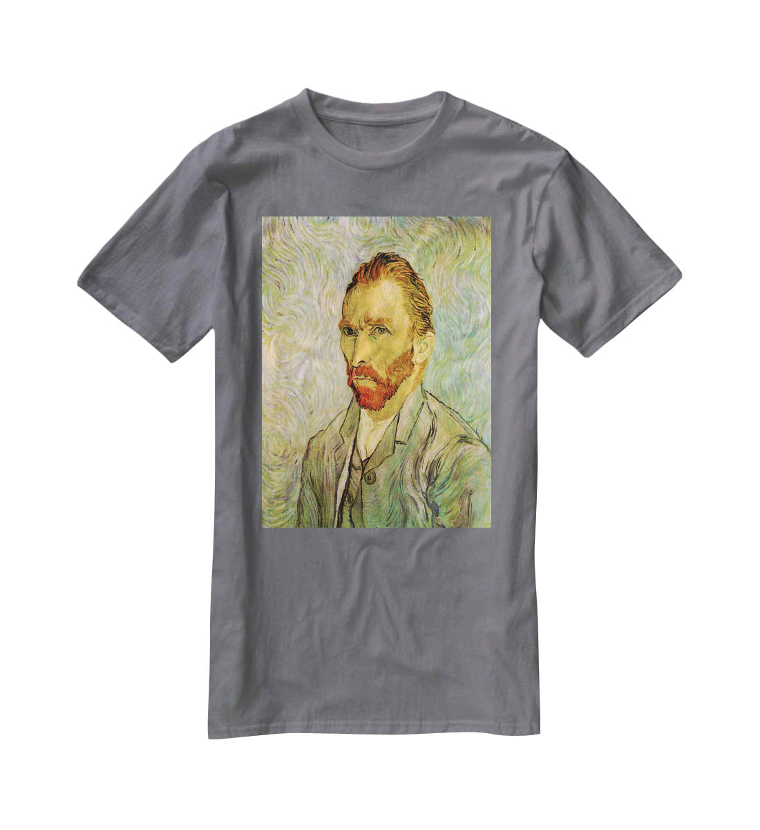 Self-Portrait 2 by Van Gogh T-Shirt - Canvas Art Rocks - 3