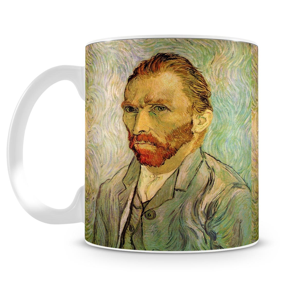 Self-Portrait 2 by Van Gogh Mug - Canvas Art Rocks - 4