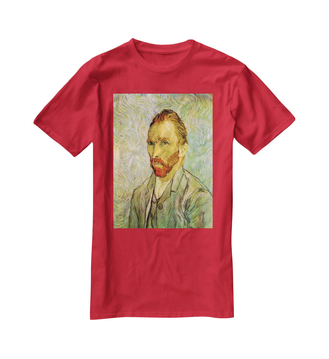 Self-Portrait 2 by Van Gogh T-Shirt - Canvas Art Rocks - 4