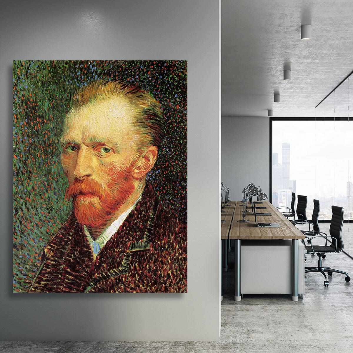 Self-Portrait 3 by Van Gogh Canvas Print or Poster - Canvas Art Rocks - 3