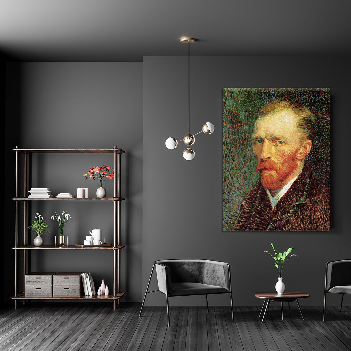 Self-Portrait 3 by Van Gogh Canvas Print or Poster - Canvas Art Rocks - 5