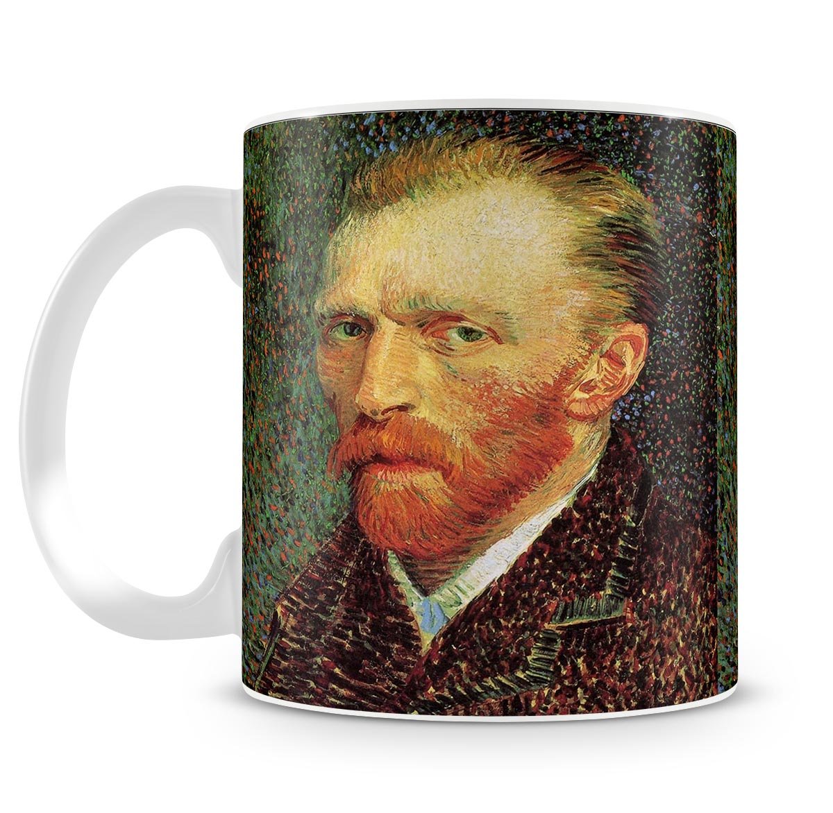 Self-Portrait 3 by Van Gogh Mug - Canvas Art Rocks - 4