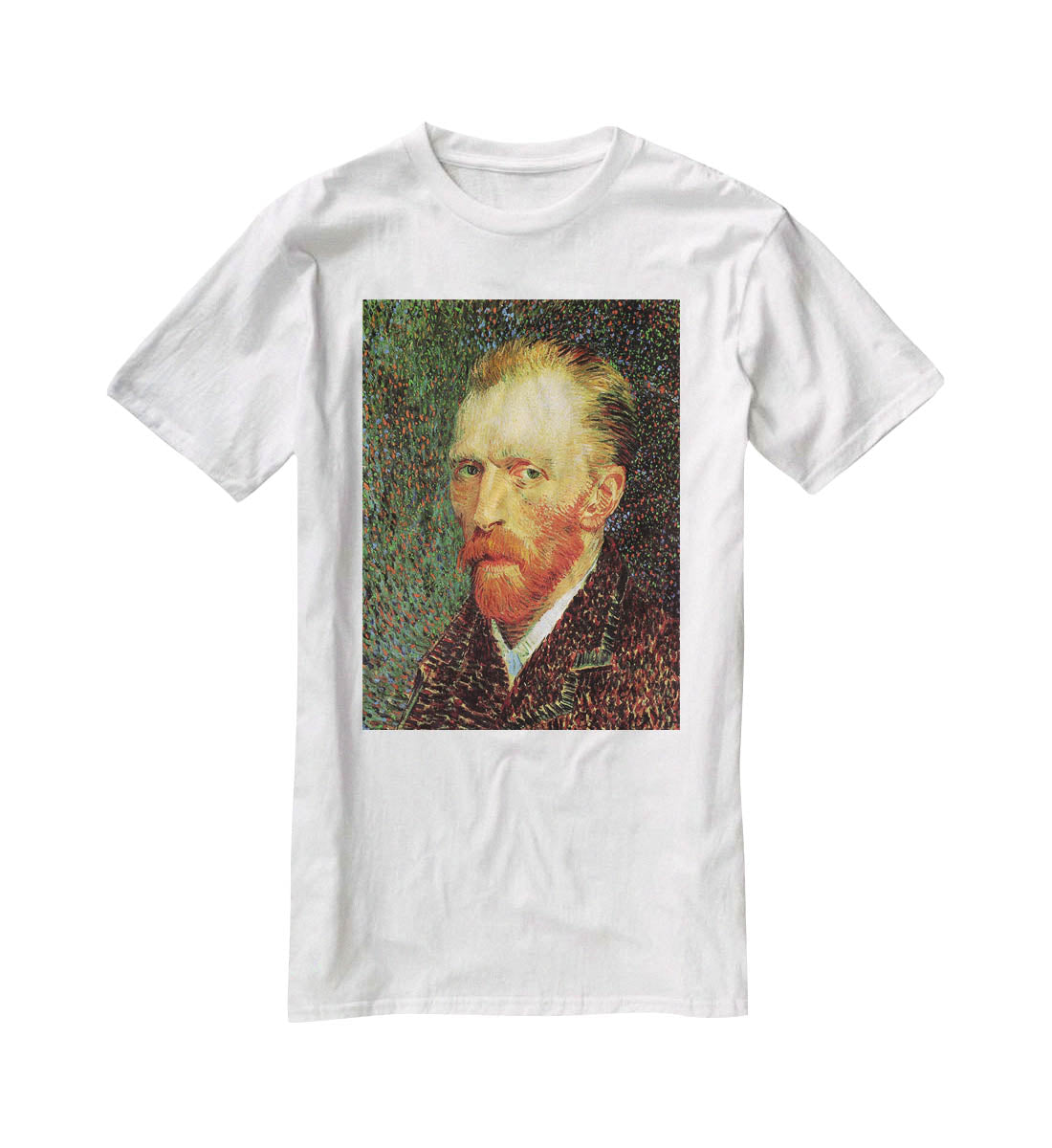 Self-Portrait 3 by Van Gogh T-Shirt - Canvas Art Rocks - 5