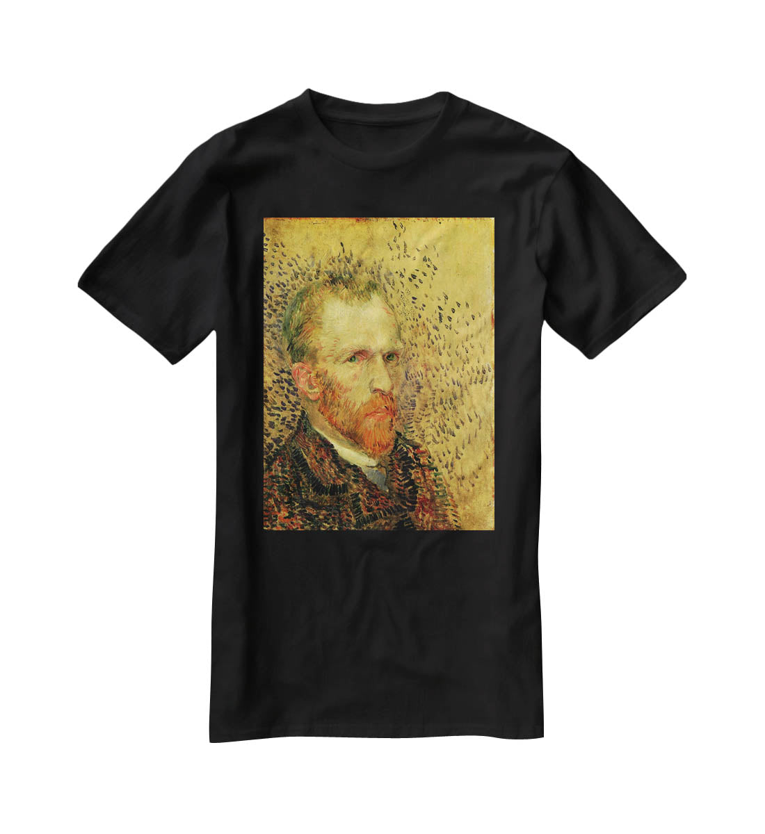 Self-Portrait 5 by Van Gogh T-Shirt - Canvas Art Rocks - 1