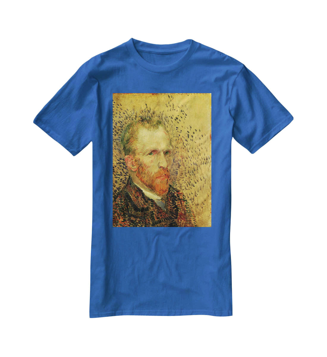 Self-Portrait 5 by Van Gogh T-Shirt - Canvas Art Rocks - 2
