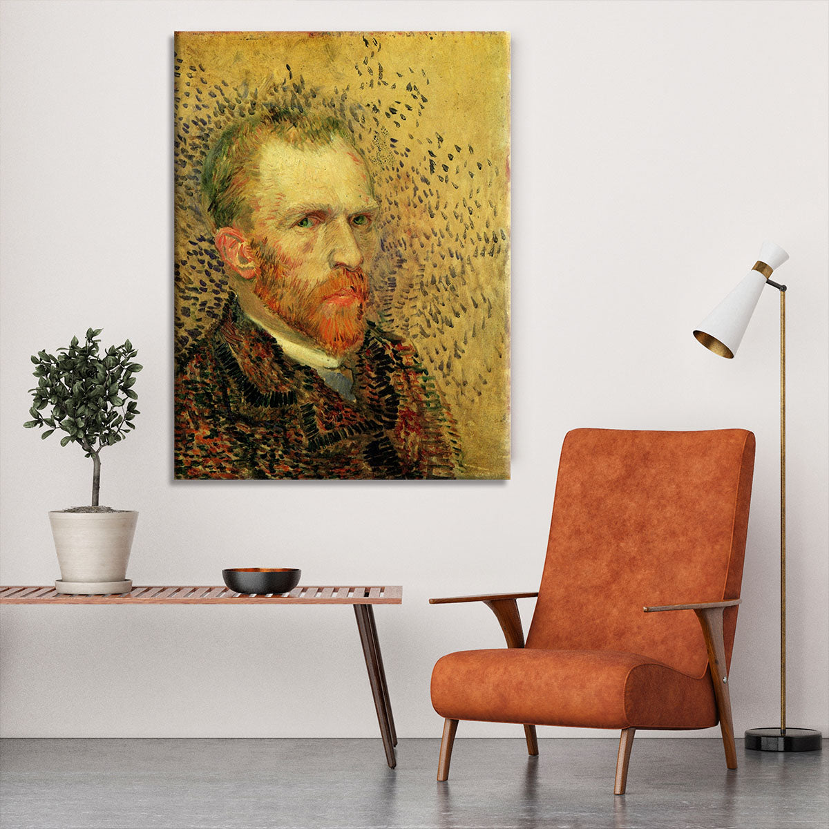 Self-Portrait 5 by Van Gogh Canvas Print or Poster - Canvas Art Rocks - 6