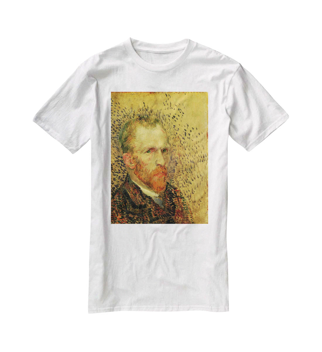 Self-Portrait 5 by Van Gogh T-Shirt - Canvas Art Rocks - 5