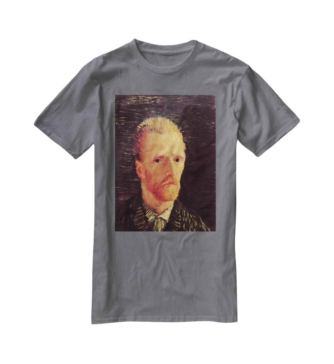 Self-Portrait 6 by Van Gogh T-Shirt - Canvas Art Rocks - 3