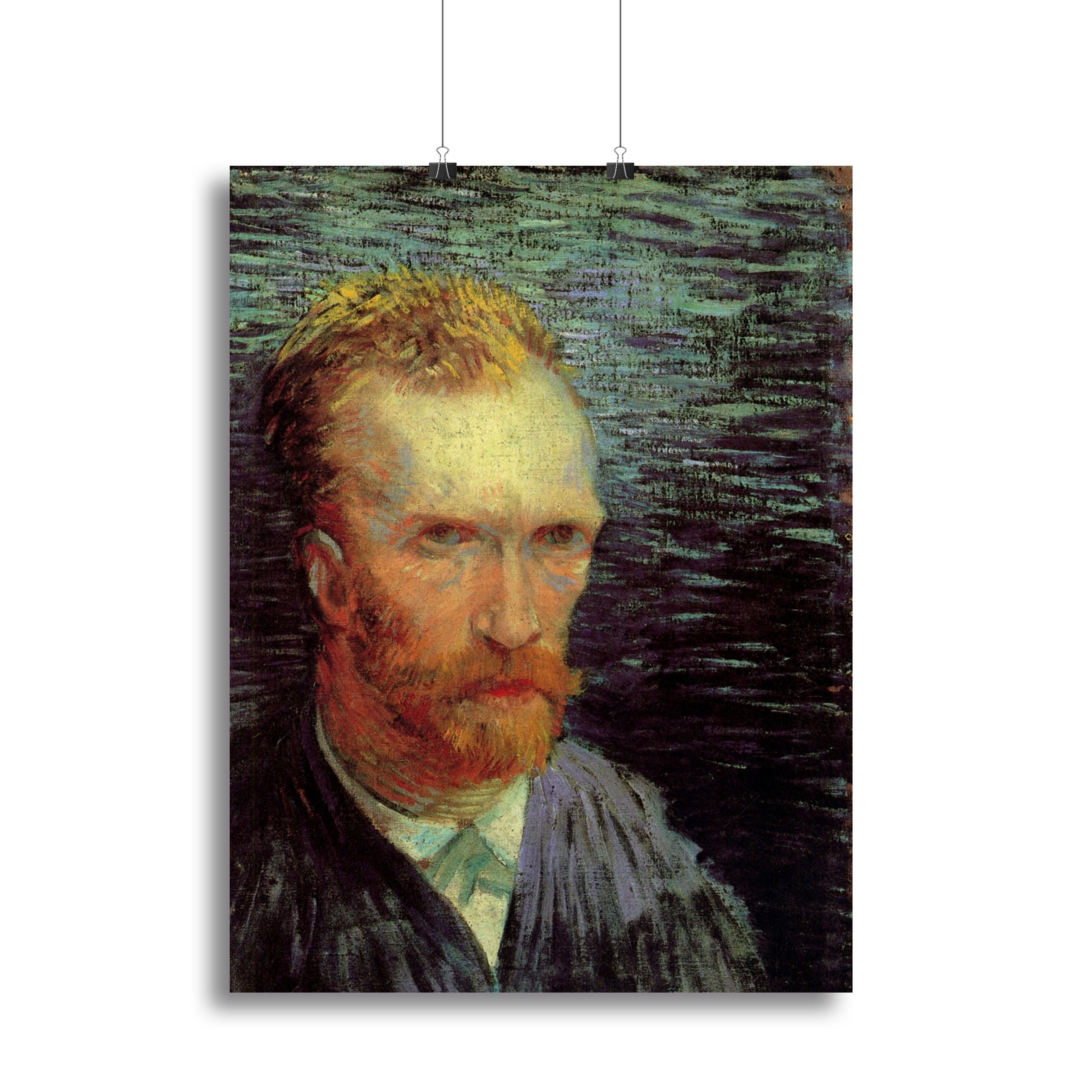 Self-Portrait 7 by Van Gogh Canvas Print or Poster - Canvas Art Rocks - 2