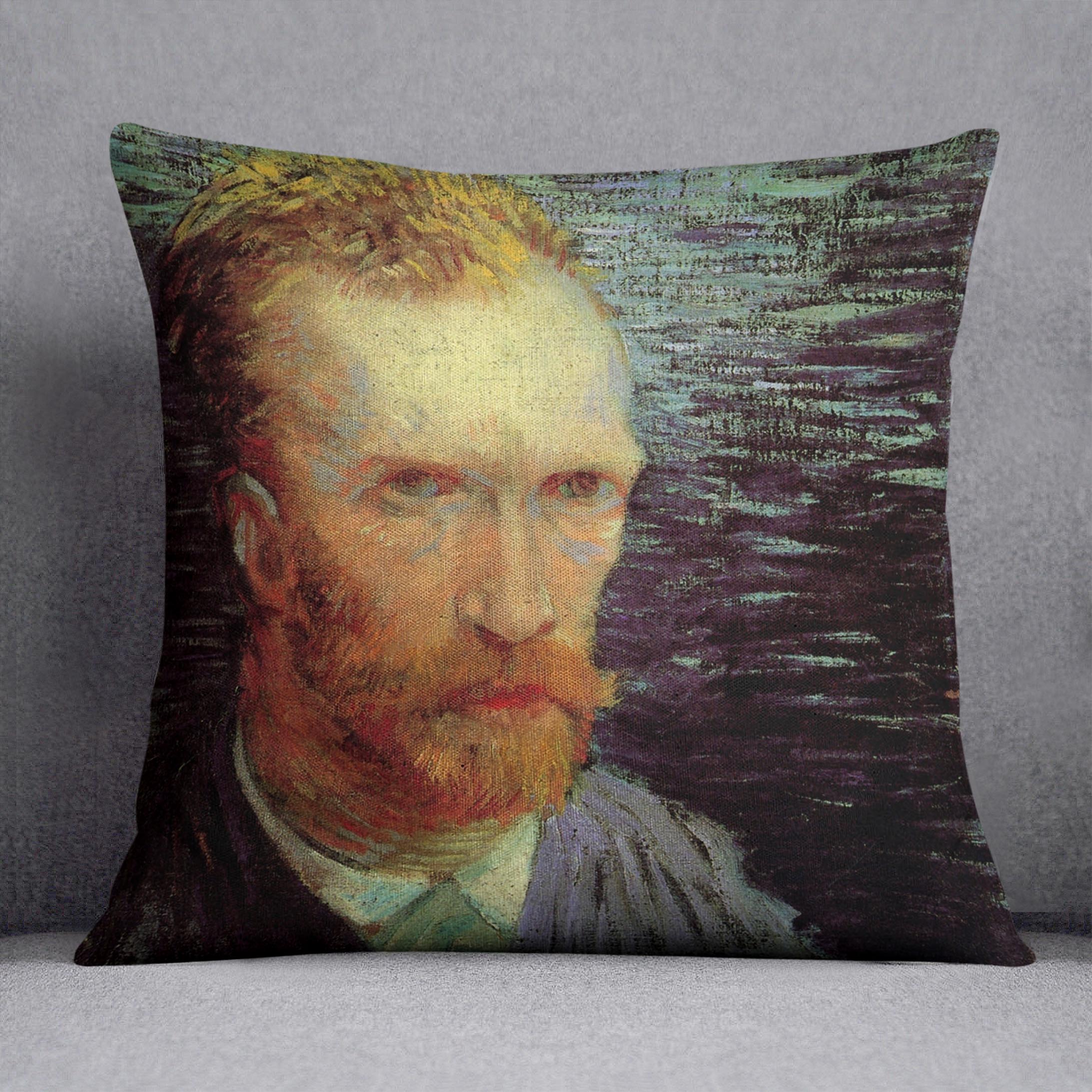 Self-Portrait 7 by Van Gogh Cushion